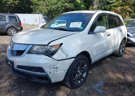 2013 Acura Mdx Advance Package from USA, damaged, VIN 2HNYD2H67DH513950